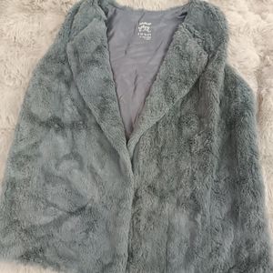 پافر پشمالو خیلی نرم یقه دار کار وارداتی