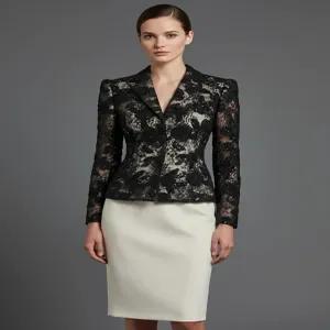 خرید اینترنتی قیمت پارچه دانتل فرانسه طرحدار 1234