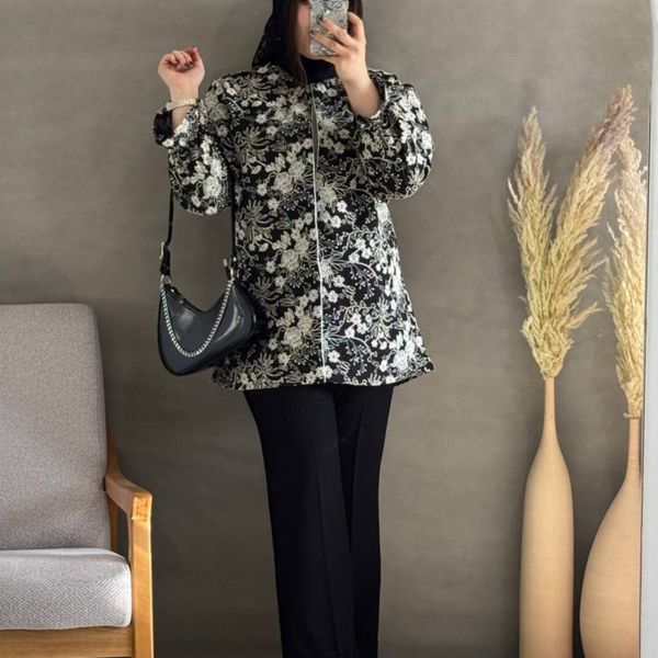 کت سوزندوزی نیلا ربا