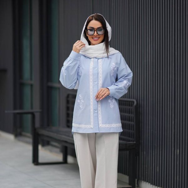 شومیز میلان گلدوزی شده