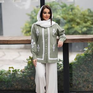 خرید انلاین شومیز میلان گلدوزی شده