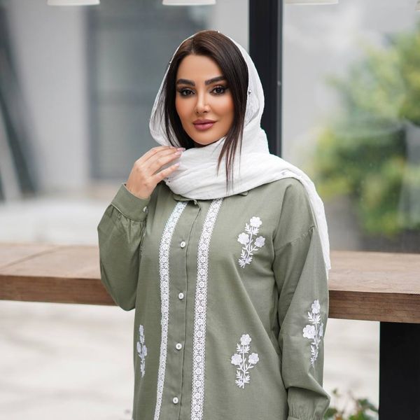 شومیز میلان گلدوزی شده