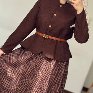 خرید آنلاین ست کت دامن مزونی ربا