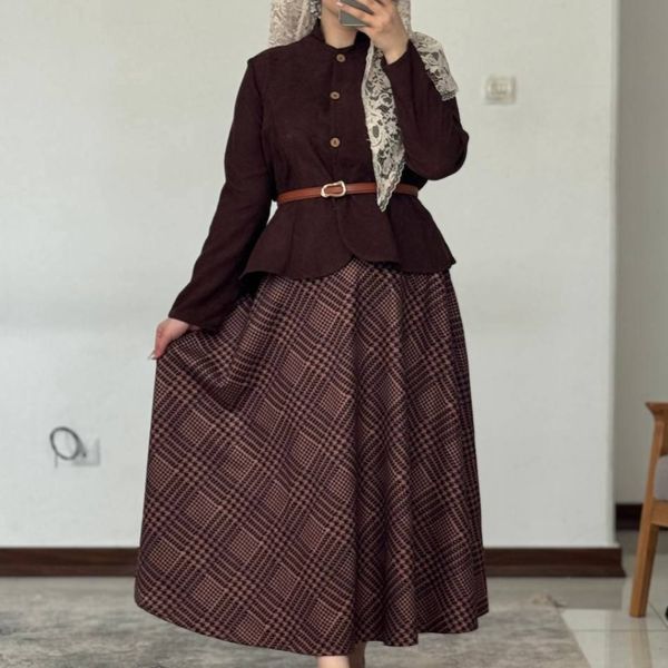 ست کت دامن مزونی ربا