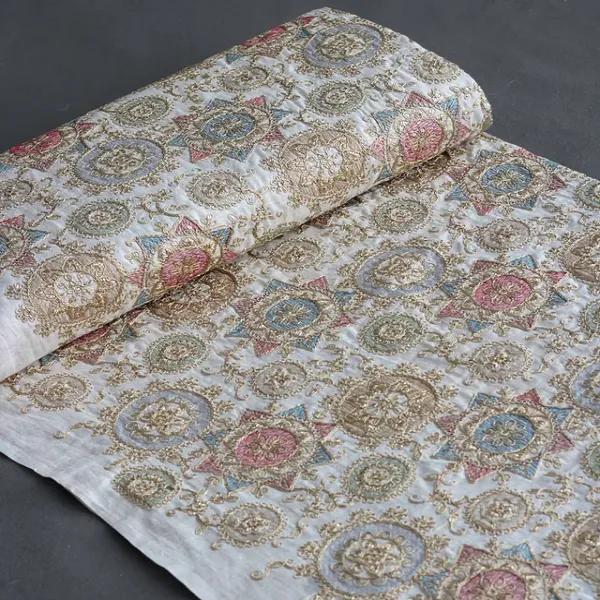 پارچه لینن سوزن دوزی سبک نو 1054