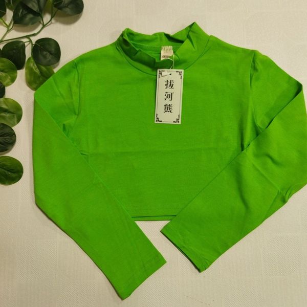 کراپ آستین بلند دخترانه krp5ty