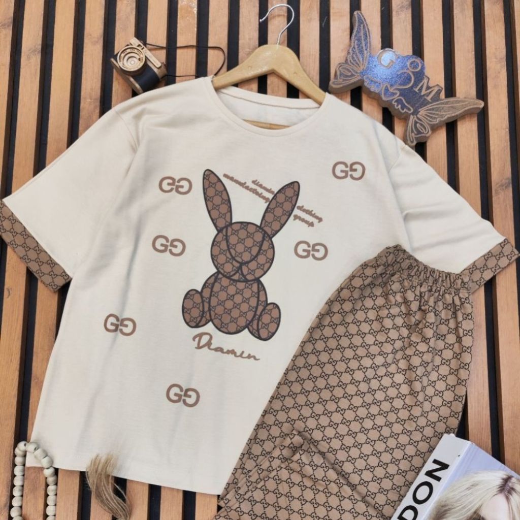 خرید آنلاین تیشرت شلوار گوچی