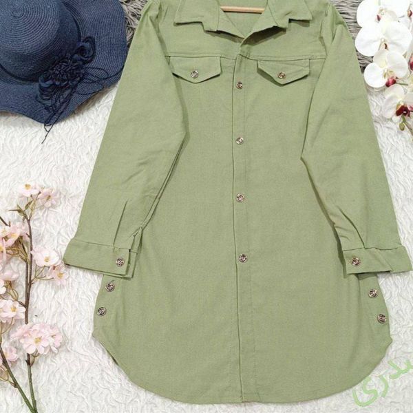 مانتو بغل دکمه