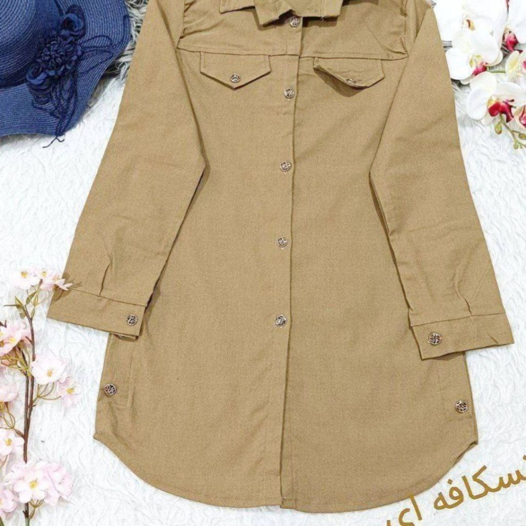 قیمت مانتو بغل دکمه