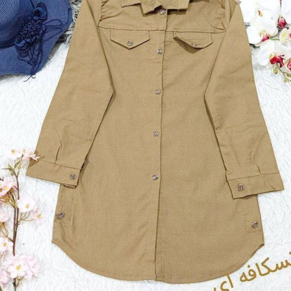 مانتو بغل دکمه