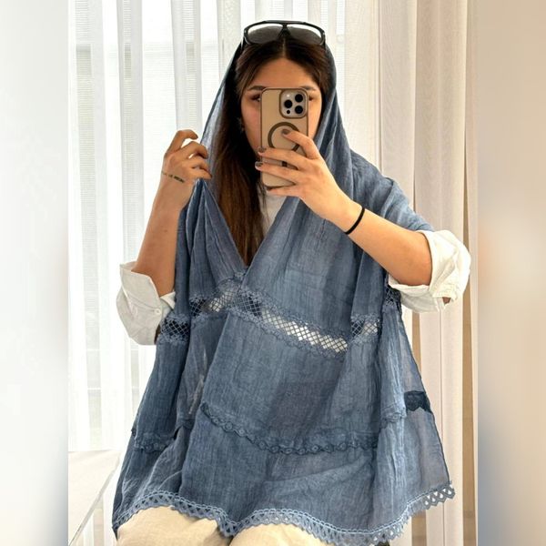 شال حاشیه دانتل بهاره