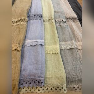 فروش اینترنتی شال حاشیه دانتل بهاره