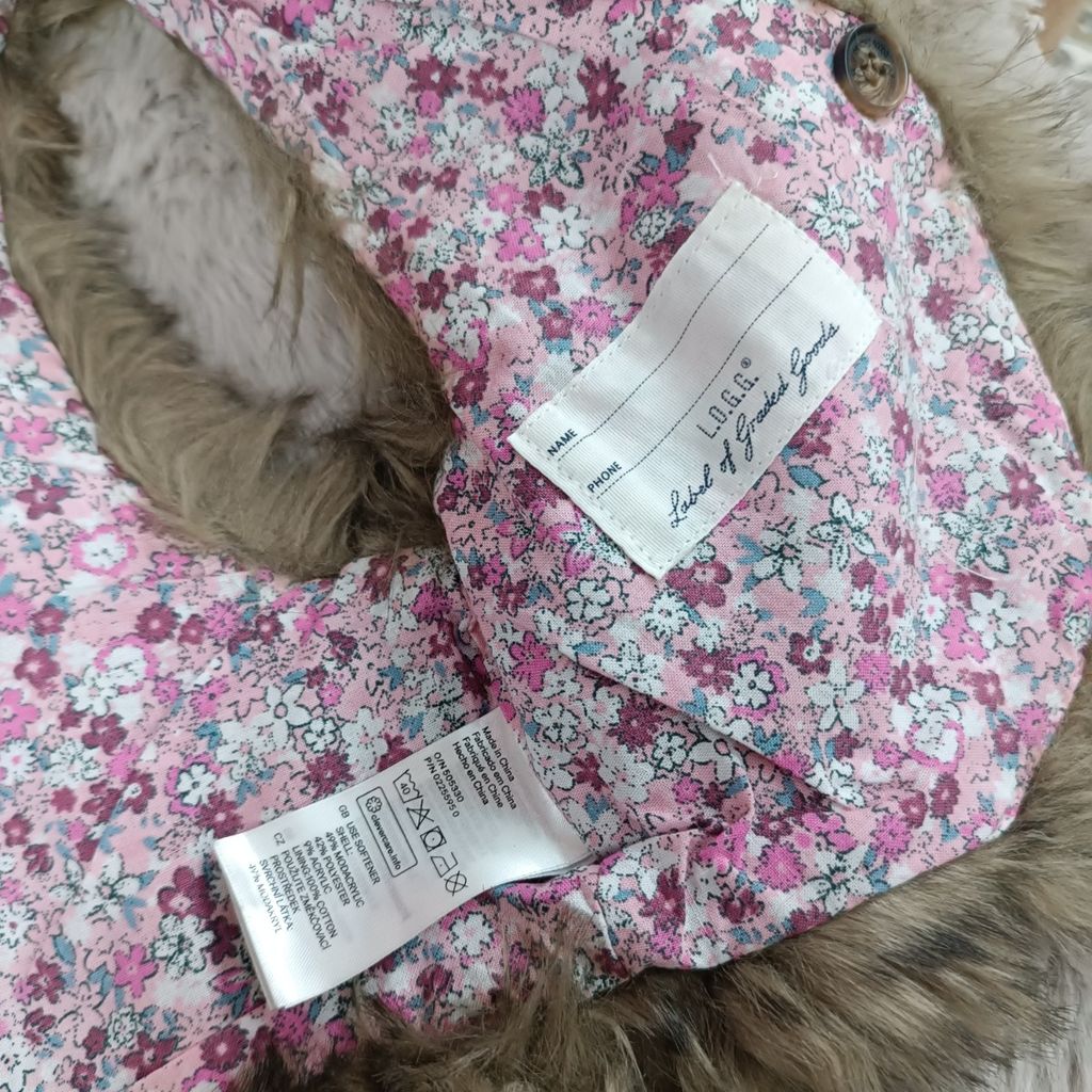 فروش اینترنتی پافر پشمالو دم گرگی برند H&m