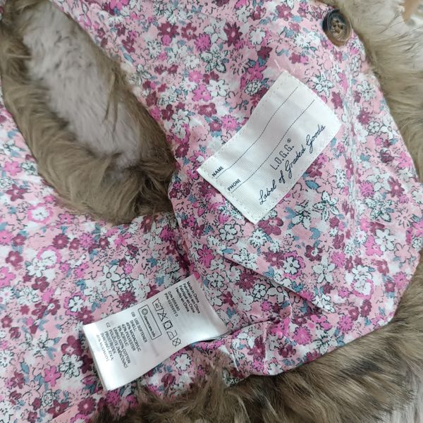 پافر پشمالو دم گرگی برند H&m