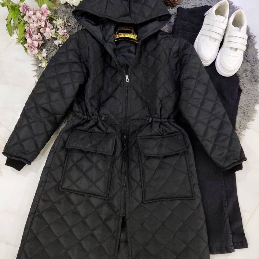 خرید آنلاین کاپشن زنانه  طرح اسرا