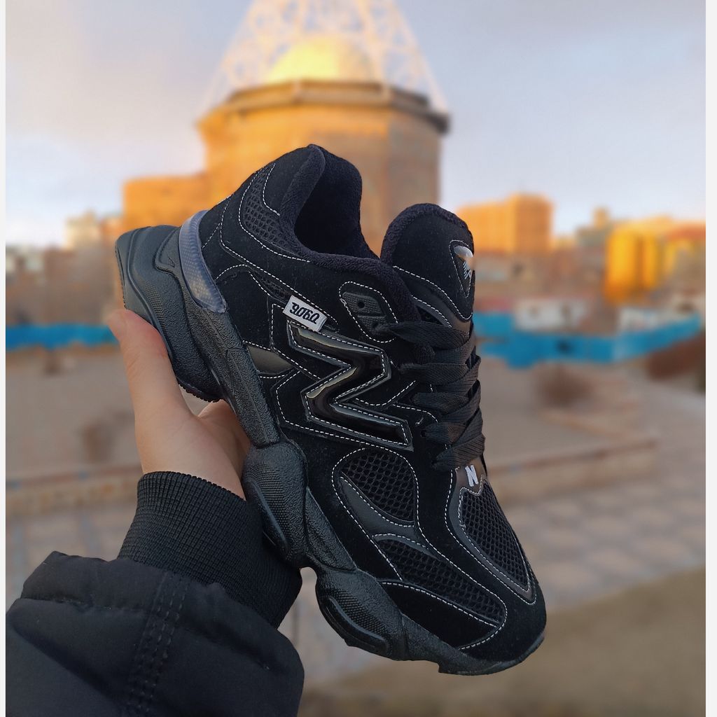 قیمت ارزان کتونی مردانه نیوبالانس 9060 مشکی کیفیت بالا