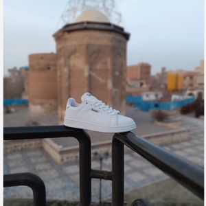 خرید اینترنتی قیمت کتونی ونس مردانه آدیداس 2002 سفید زیره لاستیک