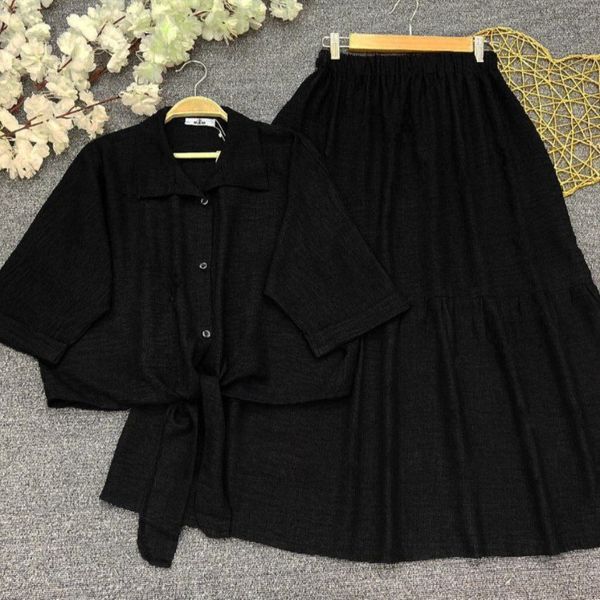 ست شومیز‌ دامن زنانه طرح نیلیا