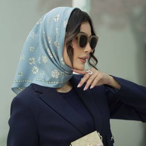 مشخصات مینی اسکارف ابریشم توییل مجلسی کد 1208