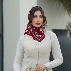قیمت مینی اسکارف ابریشم توییل مجلسی کد 1208
