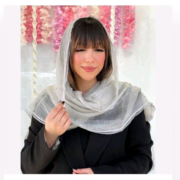 شال حریر کبریتی دوردانتل