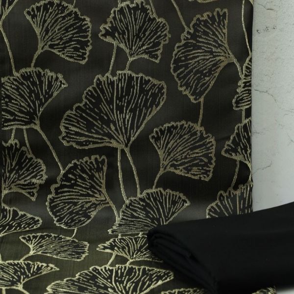 پارچه ژاکارد طرح بادبزنی