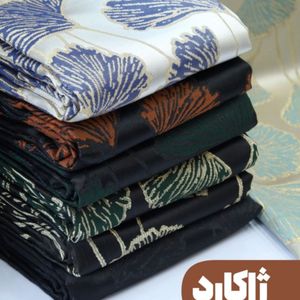 پارچه ژاکارد طرح بادبزنی