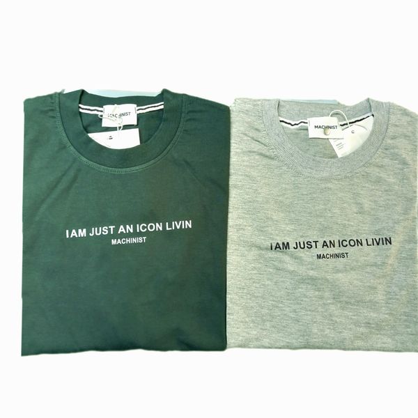 تیشرت مردانه قواره آزاد مچینست LIVIN