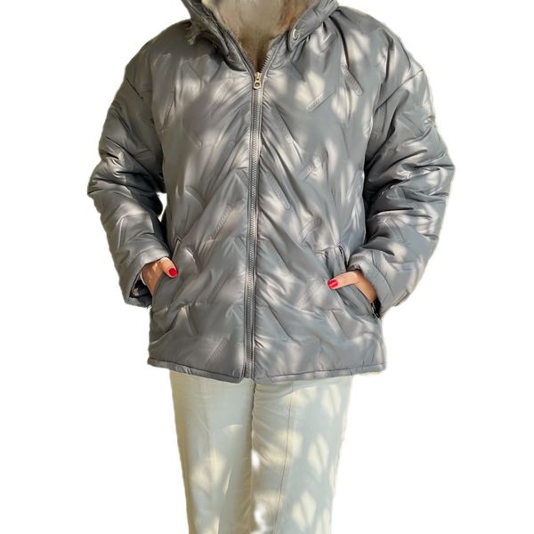 کاپشن کلاهدار هدلا