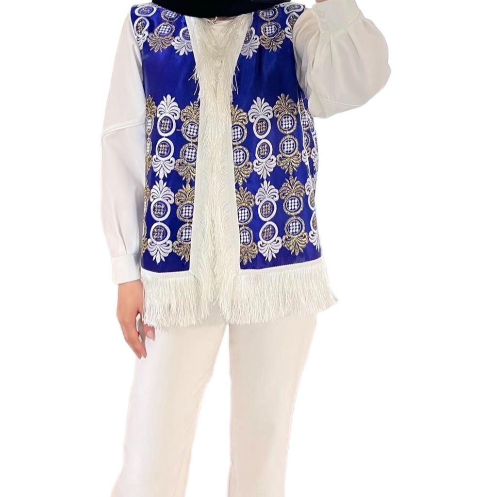 خرید اینترنتی قیمت وست ساتن گلدوزی شده