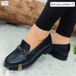 خرید انلاین کالج دانشجویی زنانه لوفر سبک راحت زیره پیو شرکتی ضدسایش و شکستگی