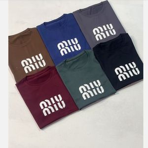 خرید انلاین ست تیشرت باکسی + شلوار بگ نخ پنبه سوپر زنانه miu miu