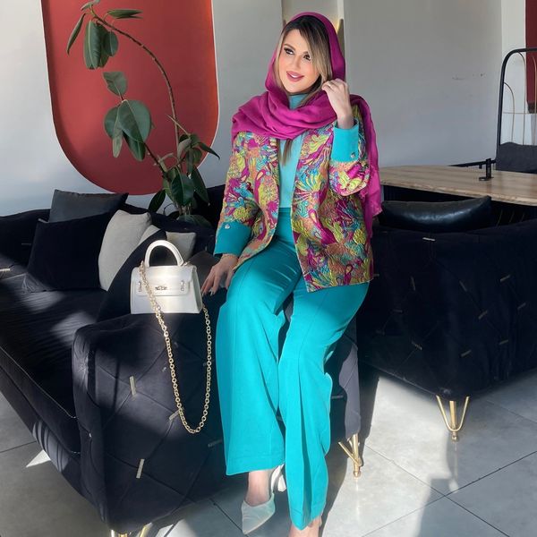 ست کت و شلوار اورکیده (کالکشن فروزان نریمیسا)