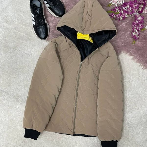 کاپشن زنانه و دخترانه طرح سیلیکونی