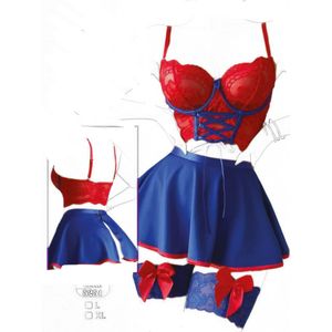 خرید اینترنتی لباس خواب یا کاستوم سفید برفی زنانه ks6t