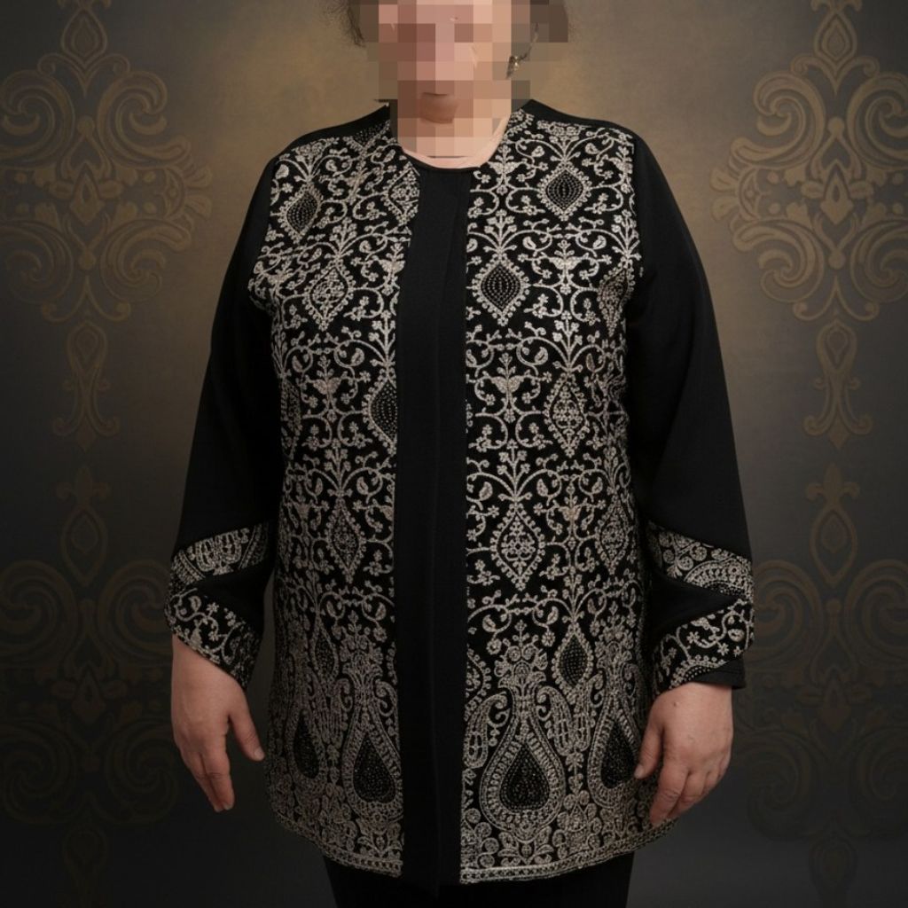 خرید آنلاین کت مجلسی سوزن دوزی شده