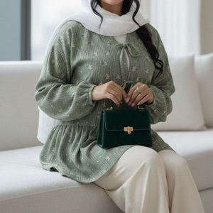 مشخصات مانتو عروسکی مدل آیسل