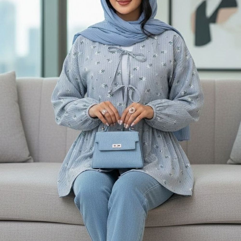 فروش اینترنتی مانتو عروسکی مدل آیسل