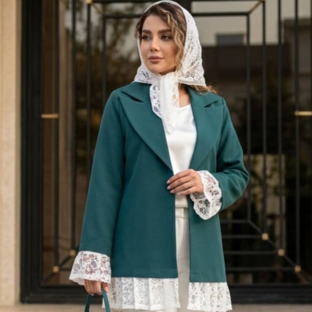 فروش اینترنتی مانتو کتی مجلسی مدل ایلماز