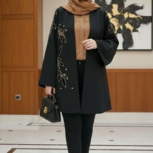 مشخصات مانتو مجلسی گلدوزی مدل سارین