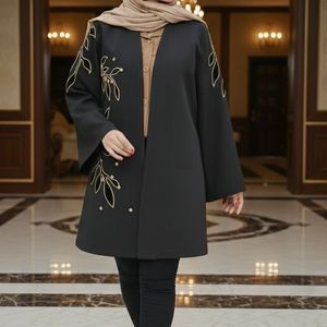 خرید اینترنتی مانتو مجلسی گلدوزی مدل سارین