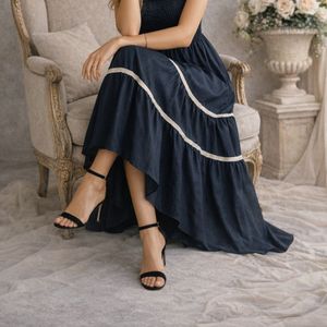 پیراهن ساحلی طبقه ای