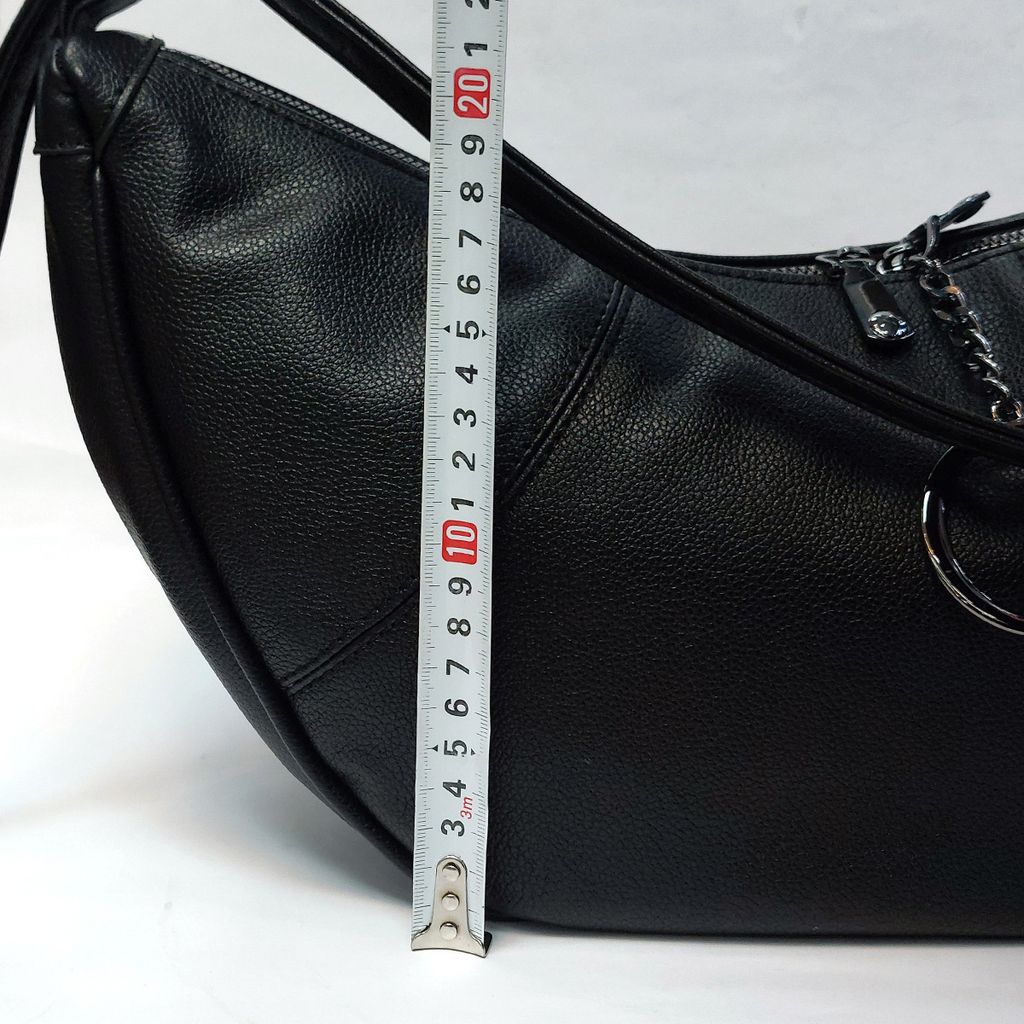 خرید آنلاین کیف چرمی دوشی زنانه وارداتی خارجی مدل هلال (Hobo) - برند Onyx Bag