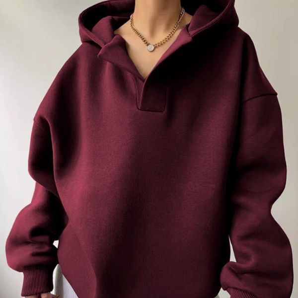 هودی زنانه یقه بلیطی