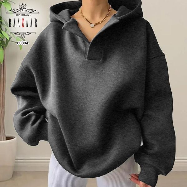 هودی زنانه یقه بلیطی