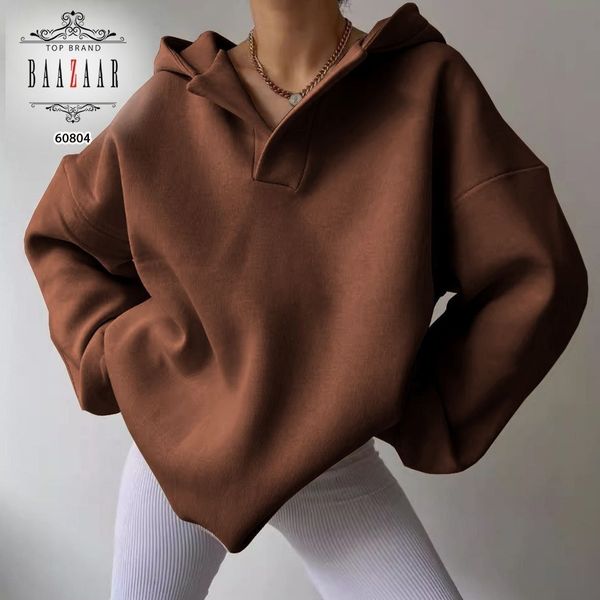 هودی زنانه یقه بلیطی