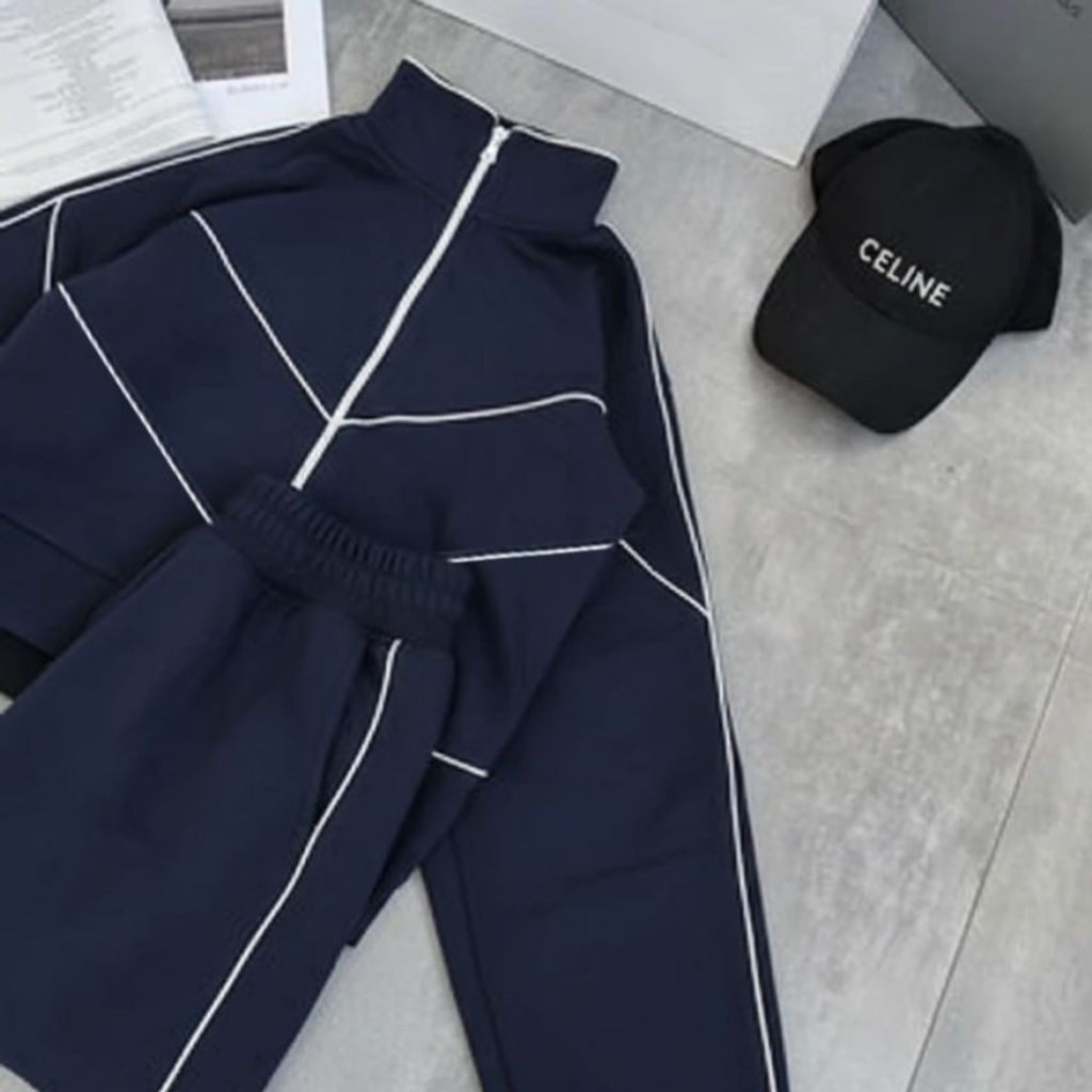 فروش اینترنتی ست بامبر و شلوار بگ اسپورت زنانه