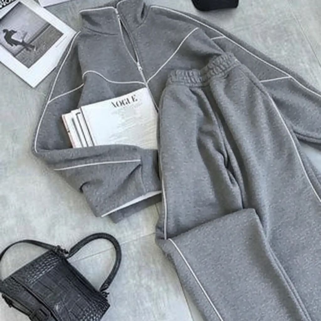 مشخصات ست بامبر و شلوار بگ اسپورت زنانه