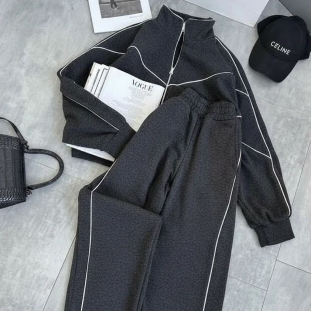 مشخصات ست بامبر و شلوار بگ اسپورت زنانه