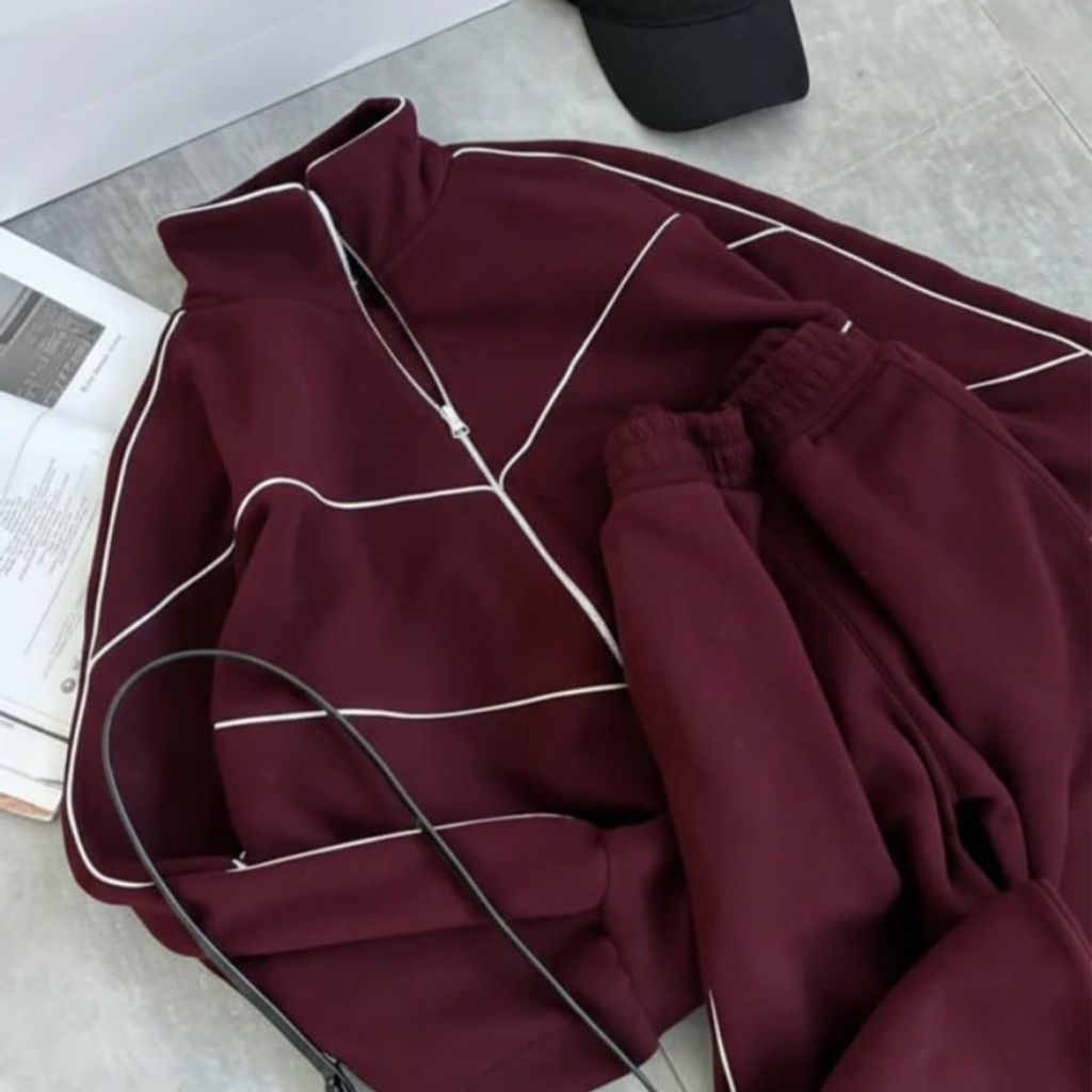 خرید انلاین ست بامبر و شلوار بگ اسپورت زنانه